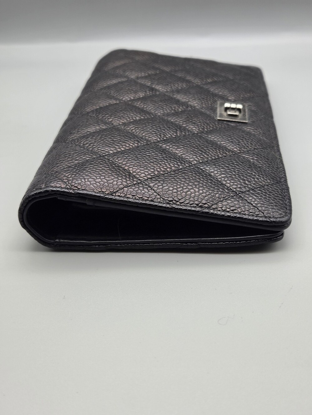 🖤CHANEL Black Caviar 2.55 Authentic Wallet🖤 - Picture 12 of 17